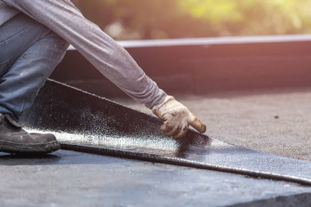 Professional Interior Drainage System technician working in Munroe Falls, OH
